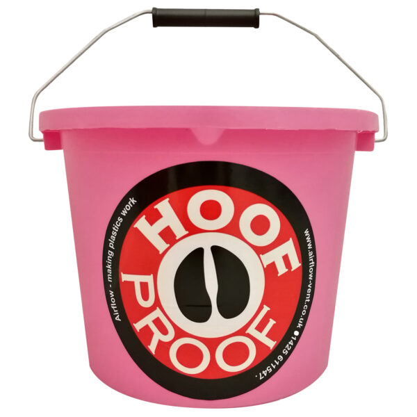 Hoof Proof Mini Calf/Multi Purpose Bucket 2.5 Lt – Pink