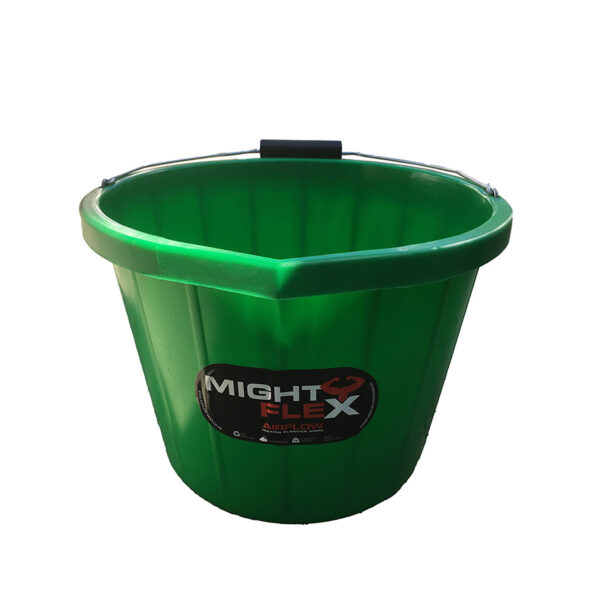Mightyflex Heavy Duty Multi Purpose Bucket 15 Lt – Green