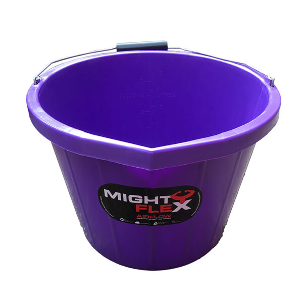 Mightyflex Heavy Duty Multi Purpose Bucket 15 Lt – Purple
