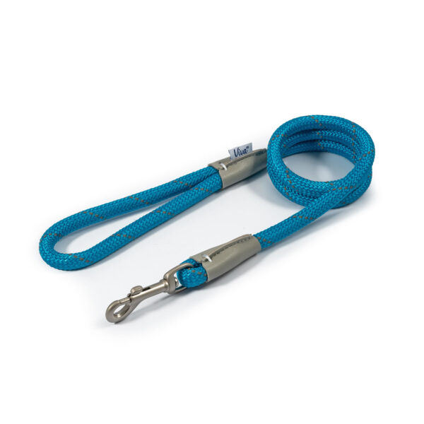 Ancol Viva Rope Snap Lead Blue – 107 Cm X 1.2 Cm