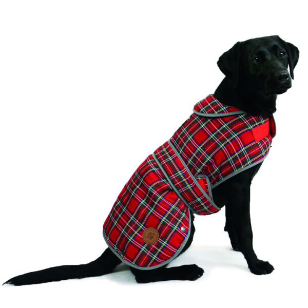 Ancol Highland Tartan Dog Coat  – Medium