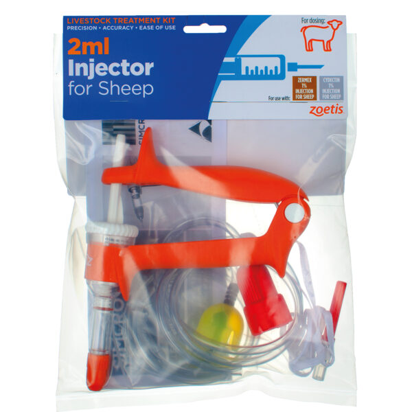 Zoetis Sheep Injector - 2 Ml - Food4paws
