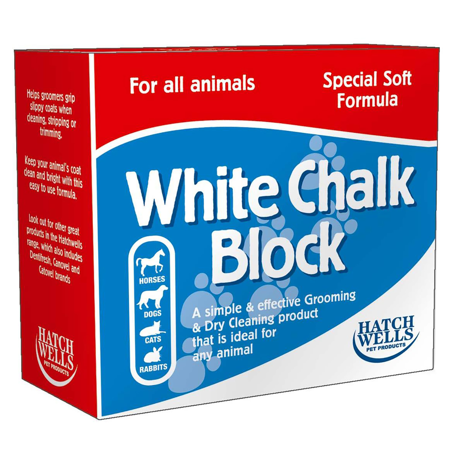 Hatchwells White Chalk Block Food4paws