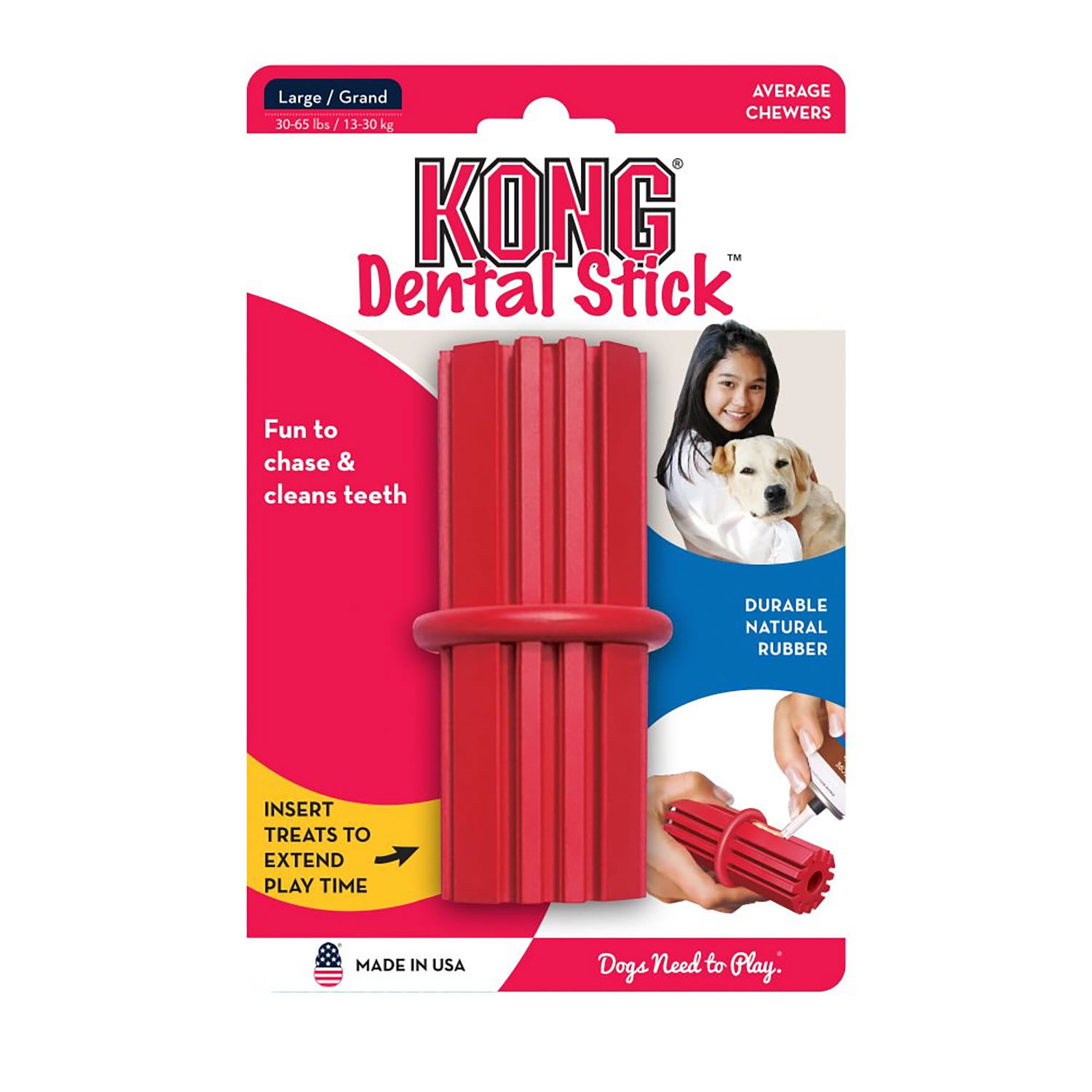 Kong Dental Stick Large Food4paws