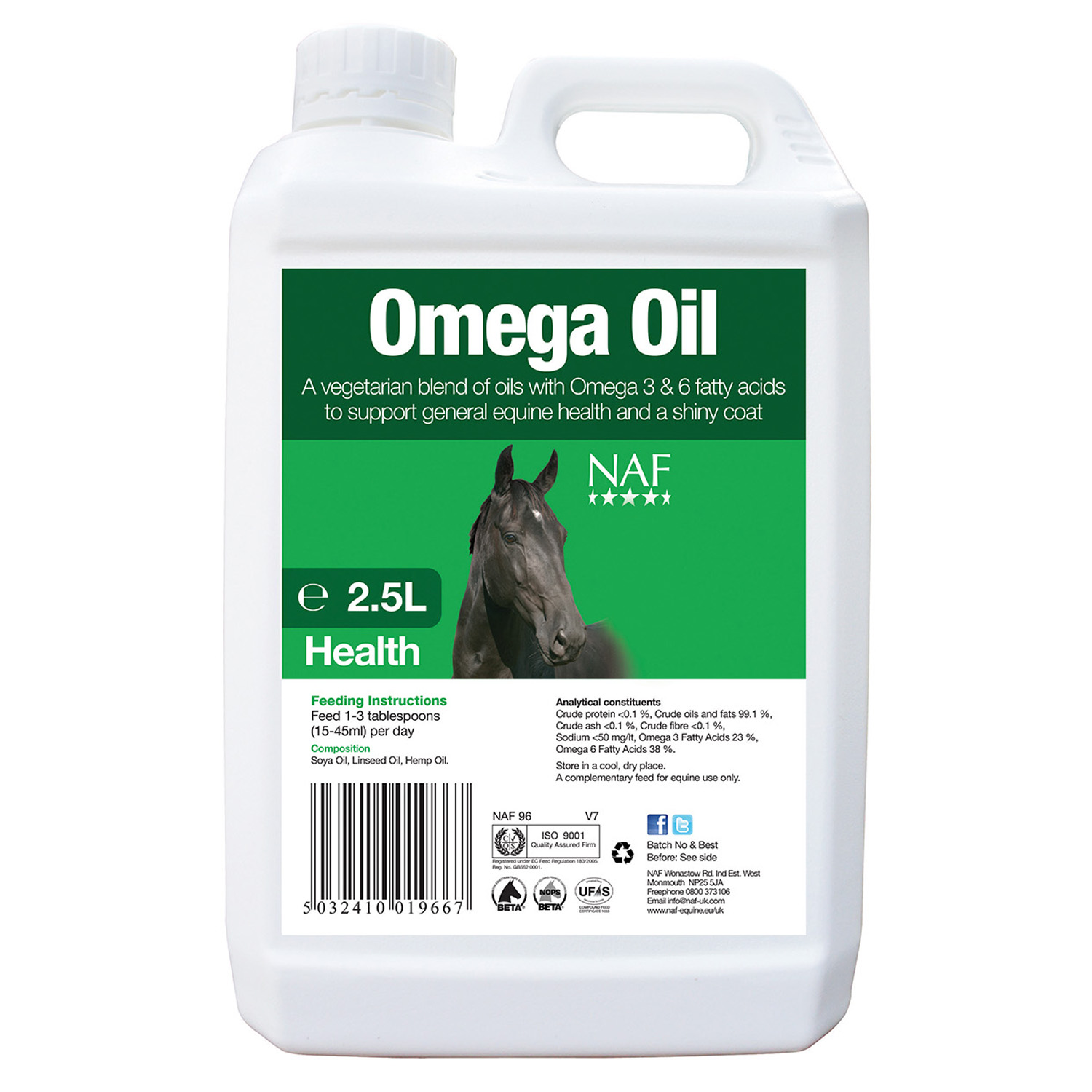 Naf Omega Oil 2.5 Lt Food4paws