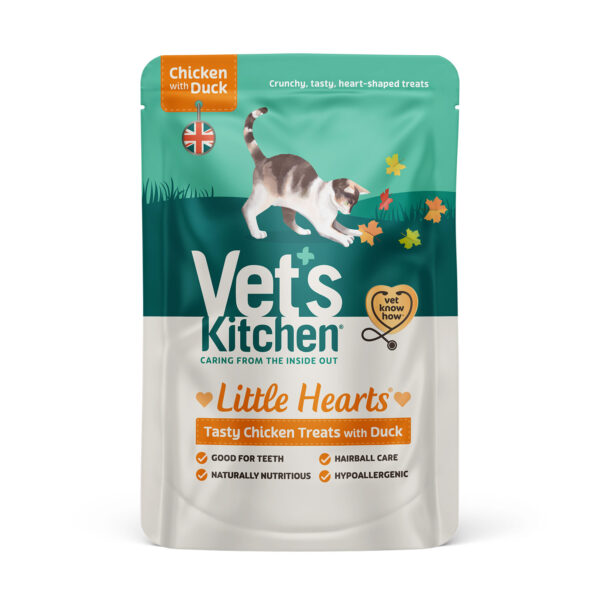 Vet’S Kitchen Little Hearts Cat Treats Chicken