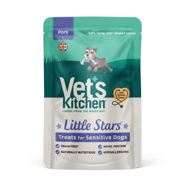 Vet’S Kitchen Little Stars Dog Treats Pork Sensitive + Grain