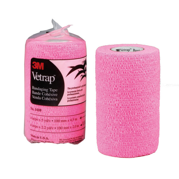 Vetrap 10Cm Bandage – Hot Pink