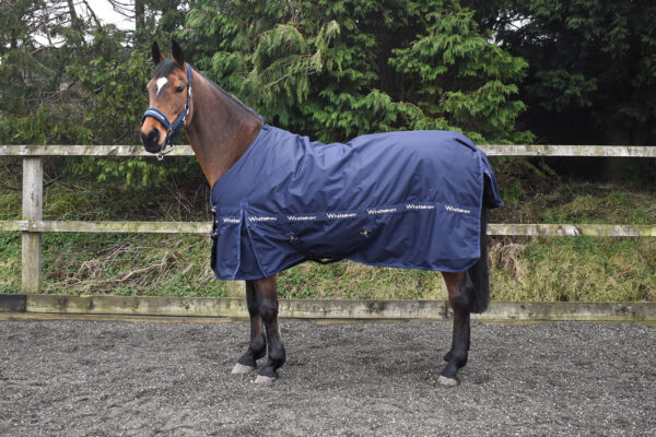 Whitaker Kirkby Turnout Rug 100 Gm Navy – 5′ 6″